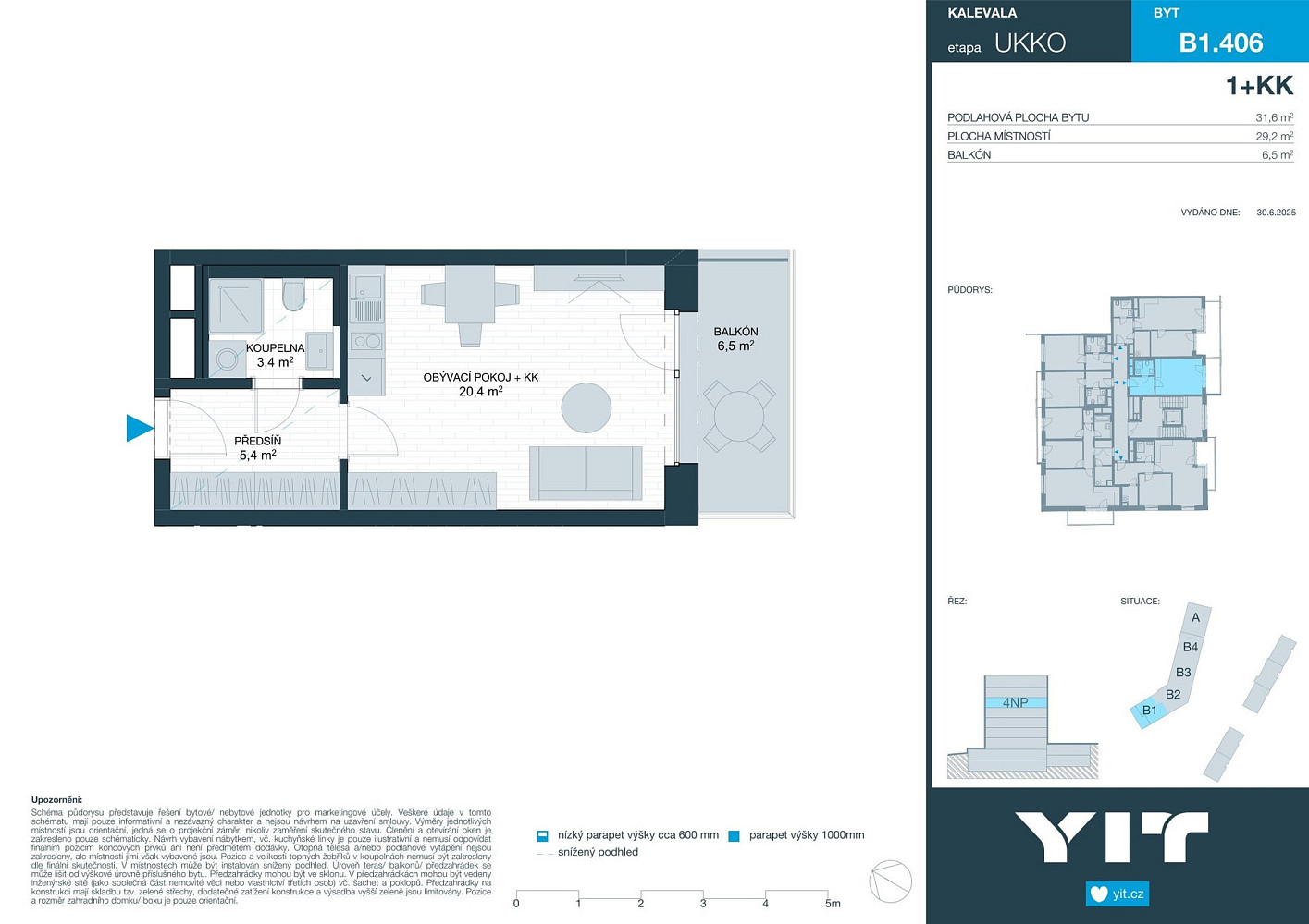 Prodej bytu 1+kk 29 m² – fotografie 2