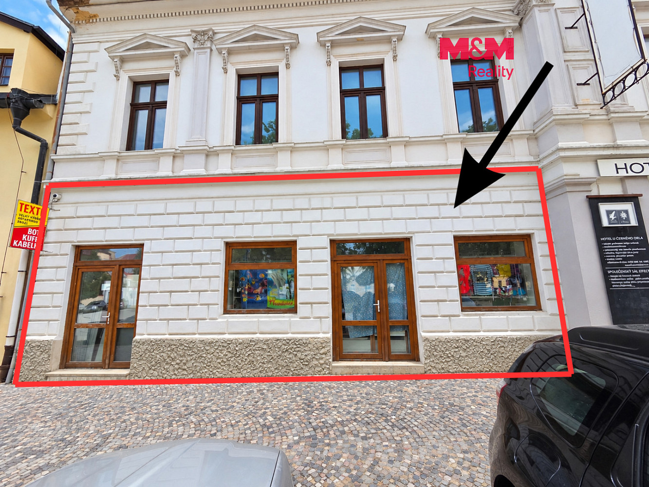 Pronájem obchodních prostor 74 m²