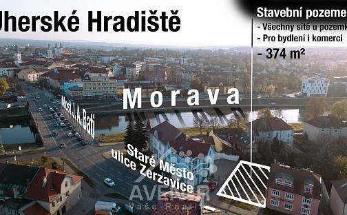 Prodej stavebního pozemku 374 m², Zerzavice, Staré Město, okres Uherské Hradiště