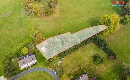 Prodej stavebního pozemku 1 294 m², Hranice - Studánka, okres Cheb
