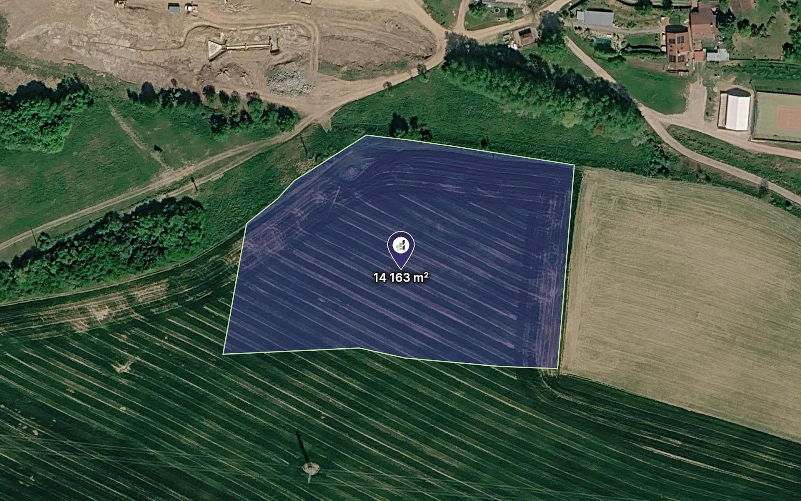 Prodej pole 7 082 m²
