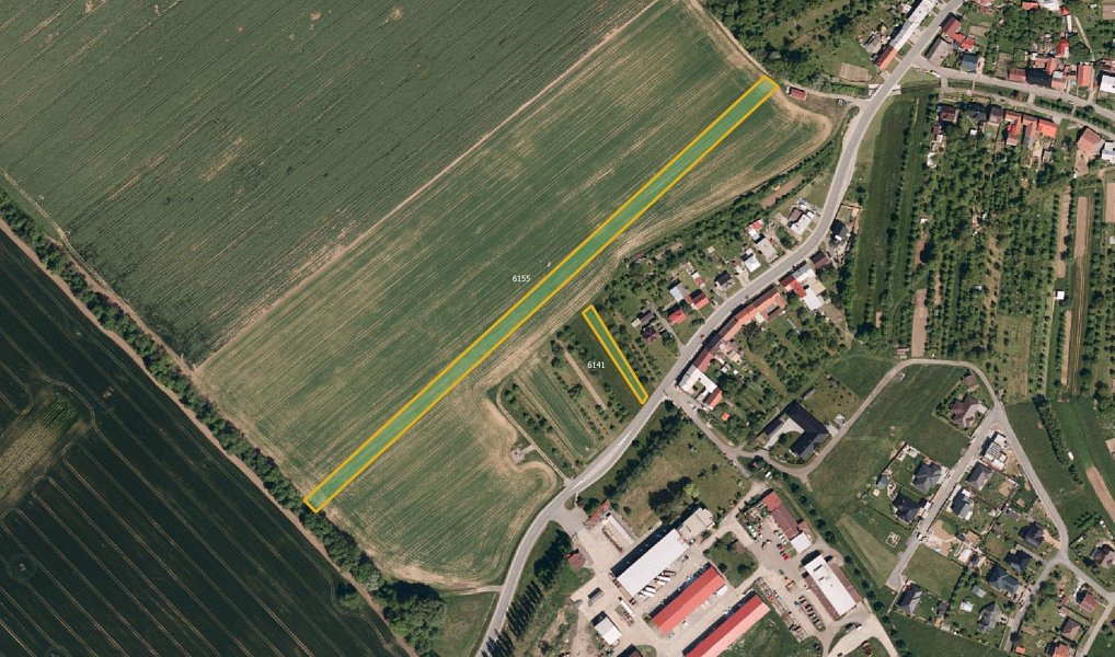 Prodej pole 105 347 m², Loukov – náhled fotky 2