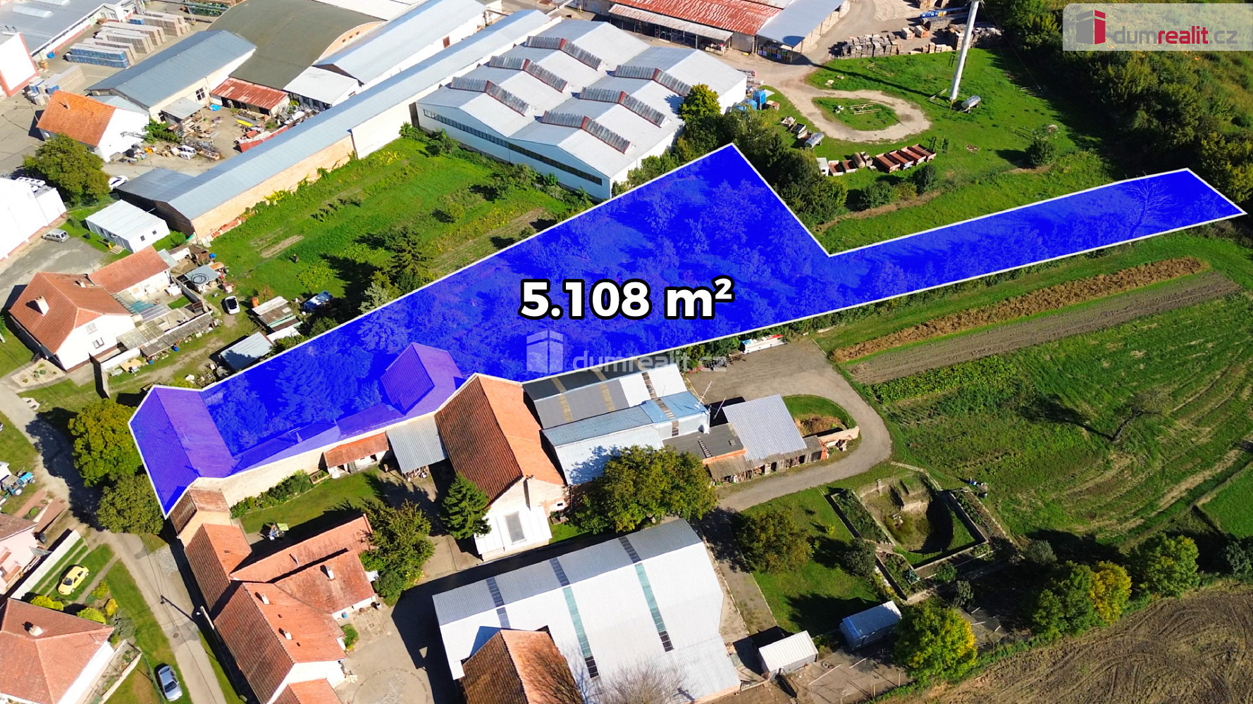 Prodej domu 190 m² s pozemkem 5 108 m²