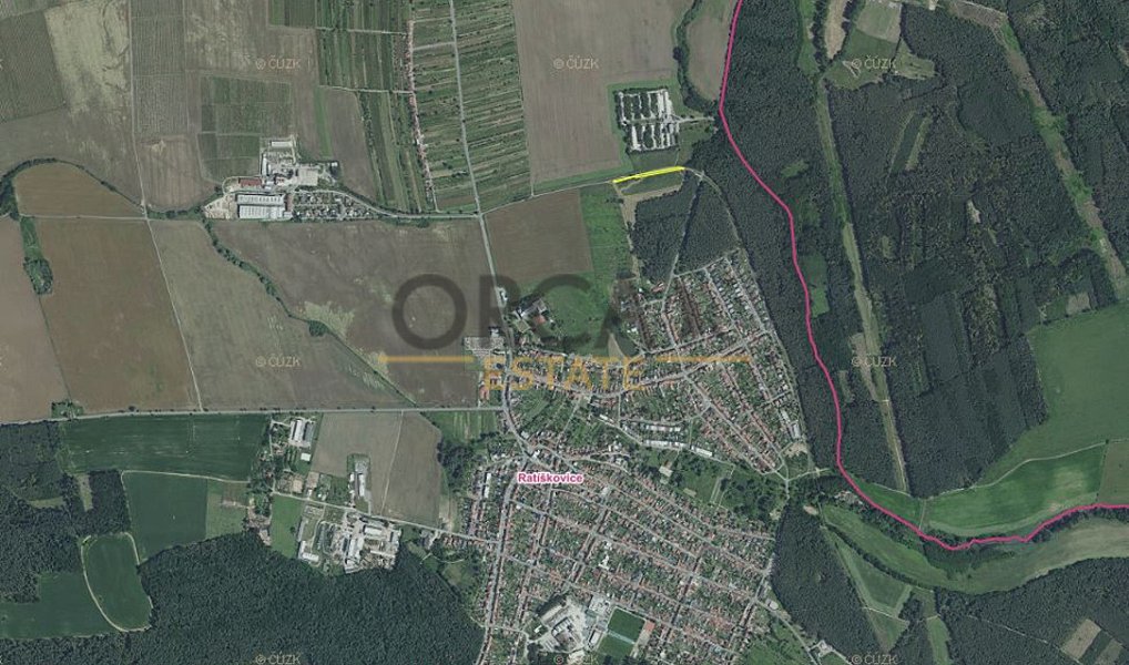 Prodej stavebního pozemku 1 482 m², Ratíškovice – náhled fotky 2