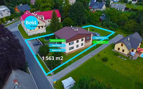 Prodej domu 484 m² s pozemkem 1 563 m², Olešnice v Orlických horách, okres Rychnov nad Kněžnou