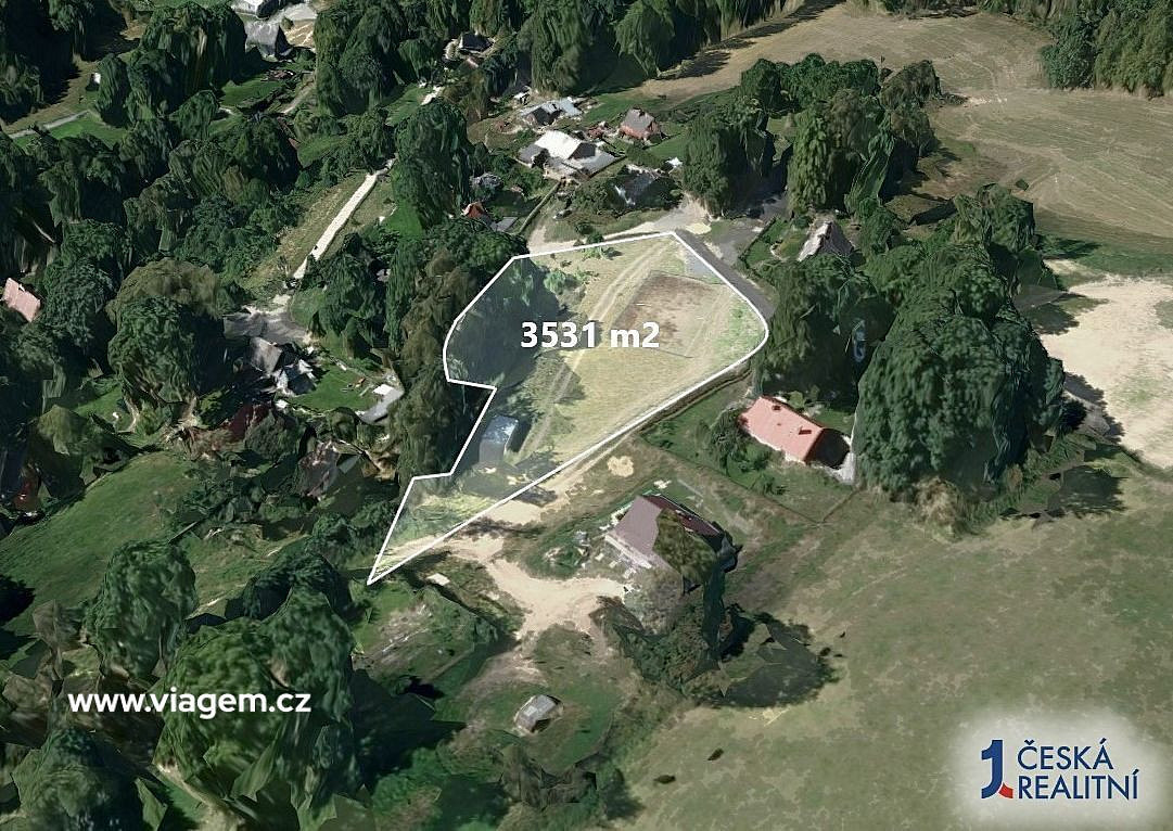 Prodej stavebního pozemku 3 531 m² – fotografie 2