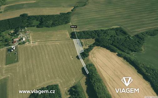 Prodej pole 386 m², Hustopeče nad Bečvou, okres Přerov