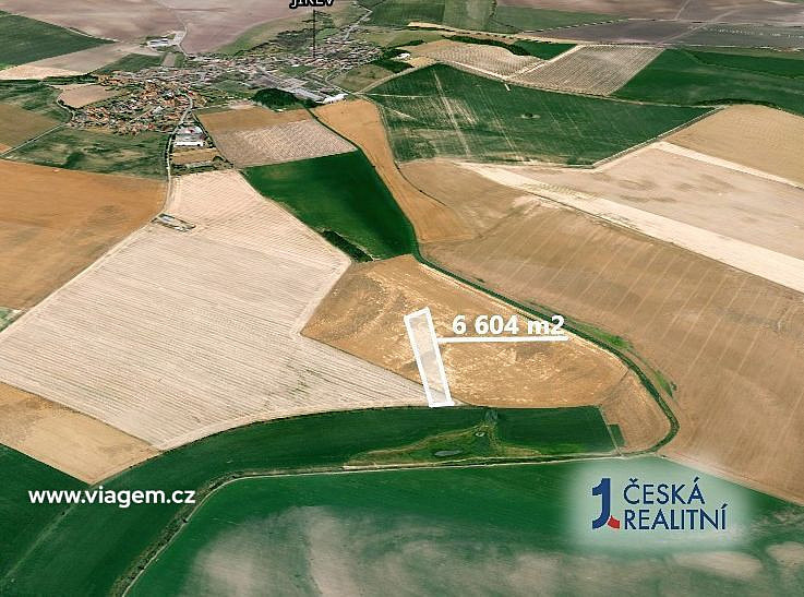 Pole 6 604 m², Podíl 50 % o výměře 3 302 m² – pohled 2