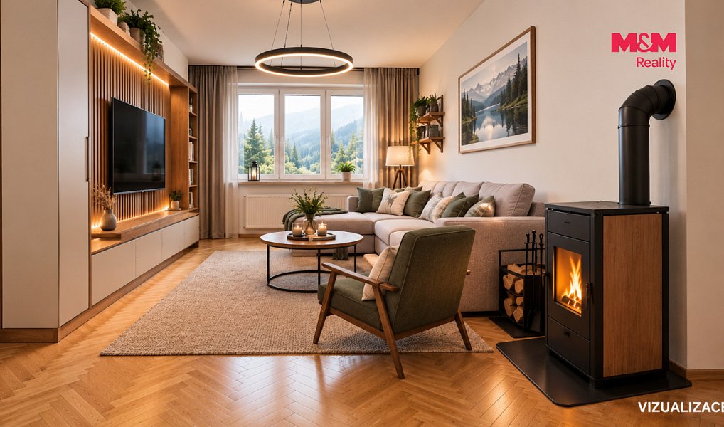 Prodej bytu 2+1 52 m², Nová Pec – náhled fotky 2