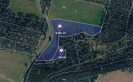 Prodej louky 7 342 m², Mladotice, okres Plzeň-sever
