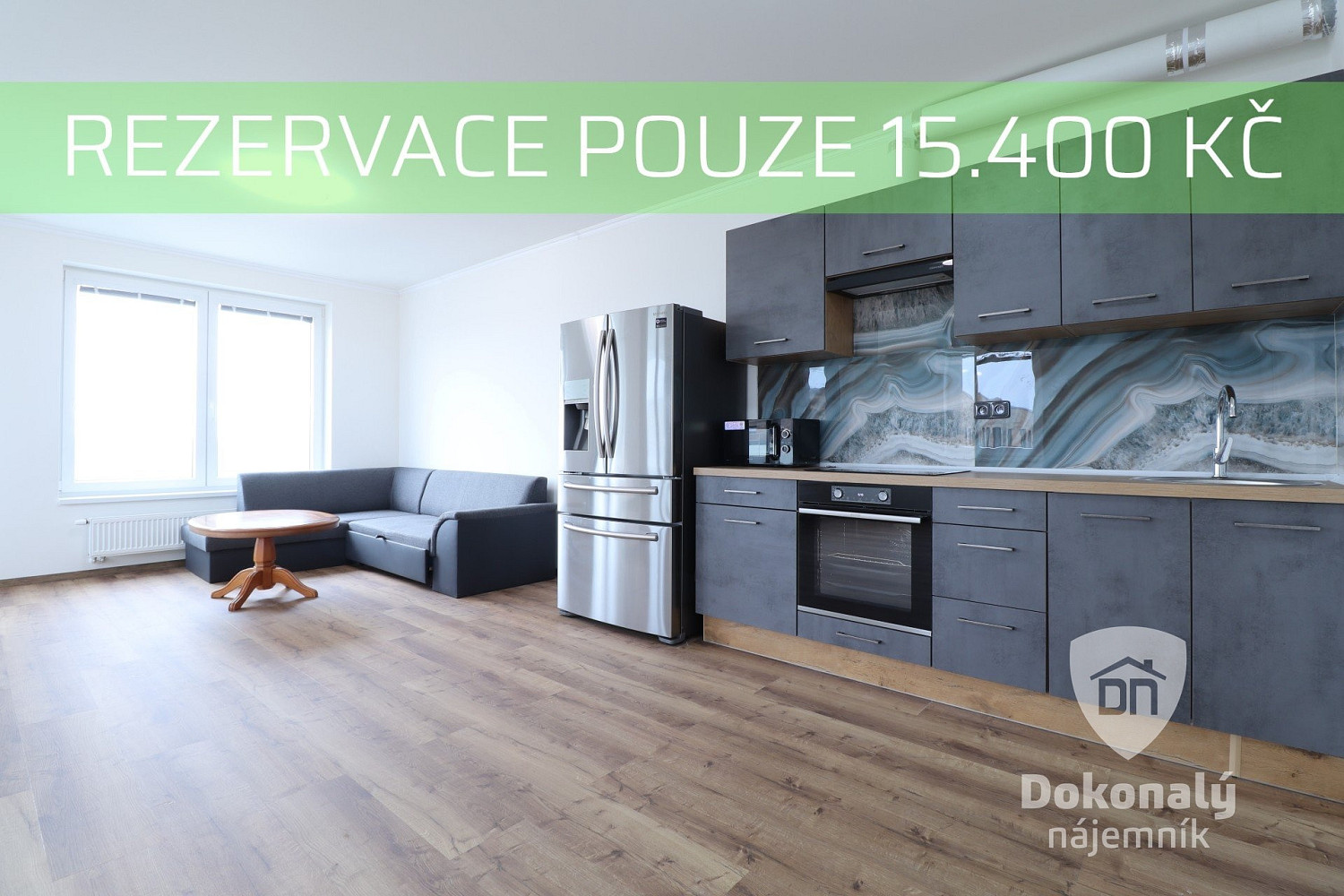Pronájem bytu 1+kk 53 m²