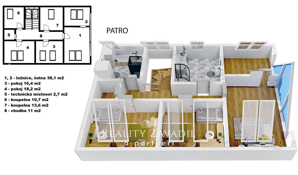 Prodej domu 190 m² s pozemkem 152 m², Praha – náhled fotky 10