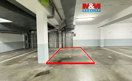 Pronájem garážového stání, 13 m2, šumperk, ul. langrova
