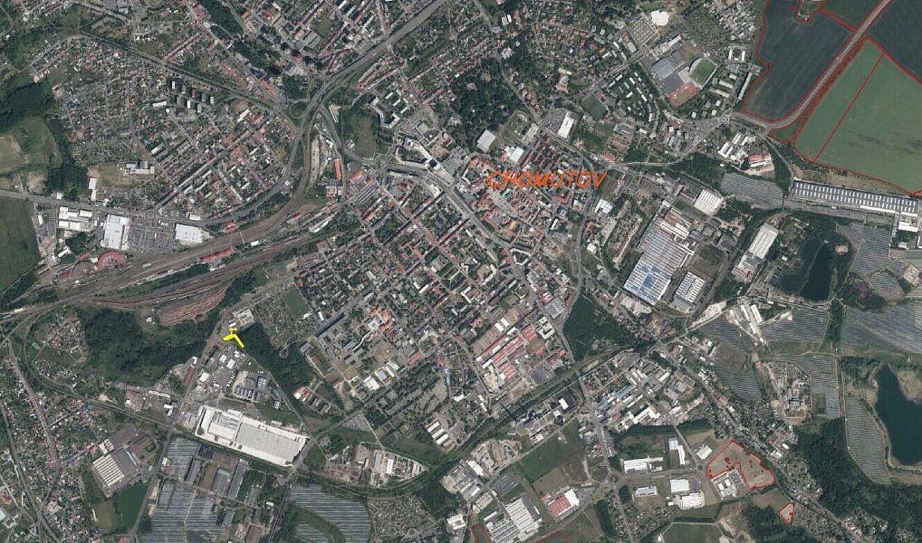 Prodej pozemku 605 m², Chomutov – náhled fotky 2
