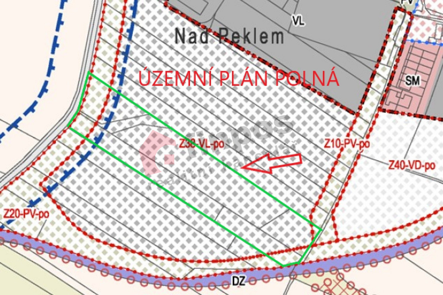 Prodej komerčního pozemku 17 370 m² – fotografie 2