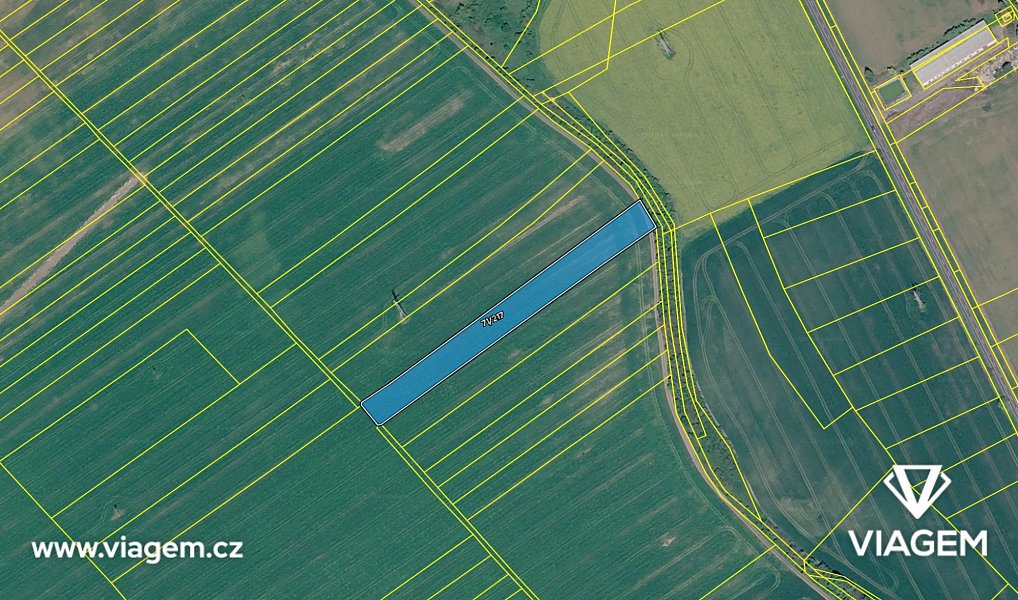 Prodej pole 617 m², Sulejovice – náhled fotky 4