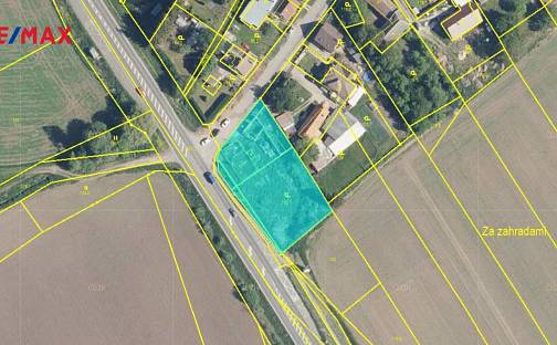 Prodej komerčního pozemku 1 985 m², Všestary - Rozběřice, okres Hradec Králové