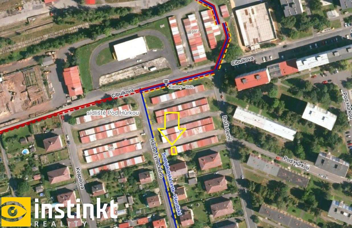Garáž (18m2) ul. Pod Hůrkou, Klatovy – fotografie 2