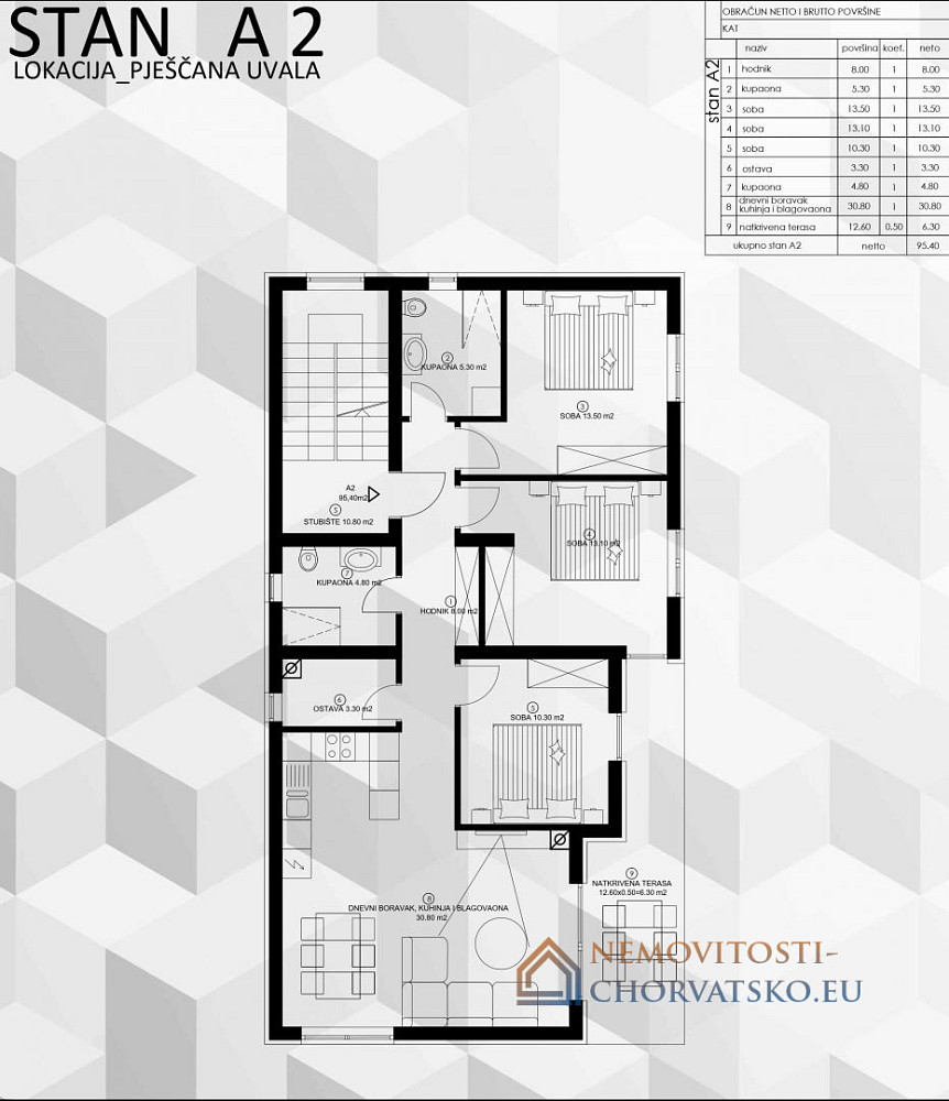 Prodej bytu 2+kk 101 m² – pohled 4