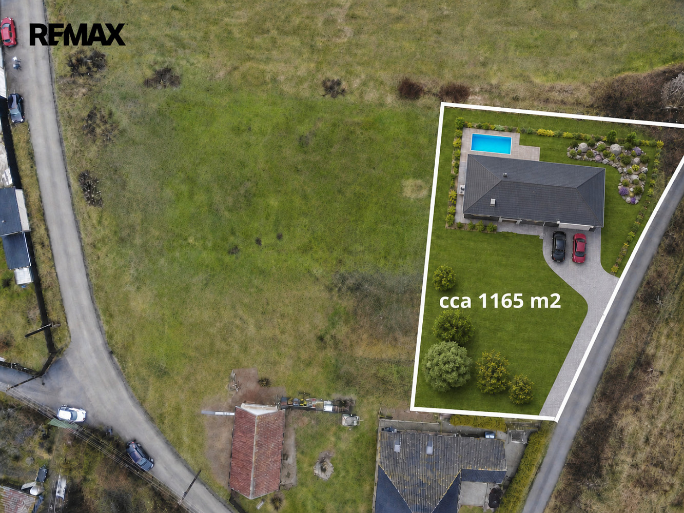 Prodej stavebního pozemku 1 165 m²