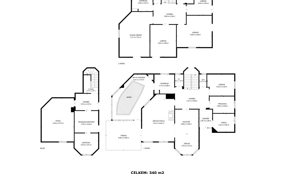 Prodej domu 340 m² s pozemkem 1 147 m², Tábor – náhled fotky 6