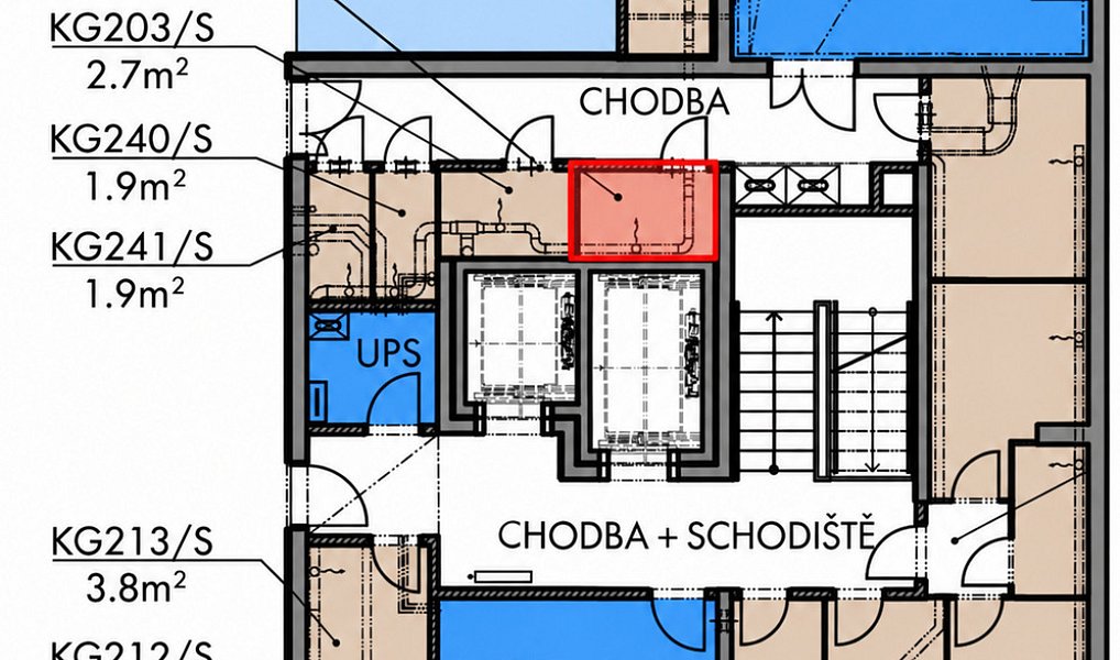 Pronájem skladovacích prostor 3 m², Praha – náhled fotky 2