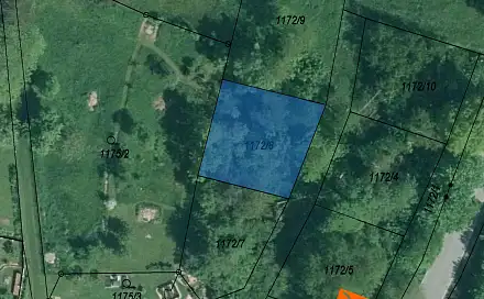 Prodej pozemku 291 m², Brloh, okres Český Krumlov