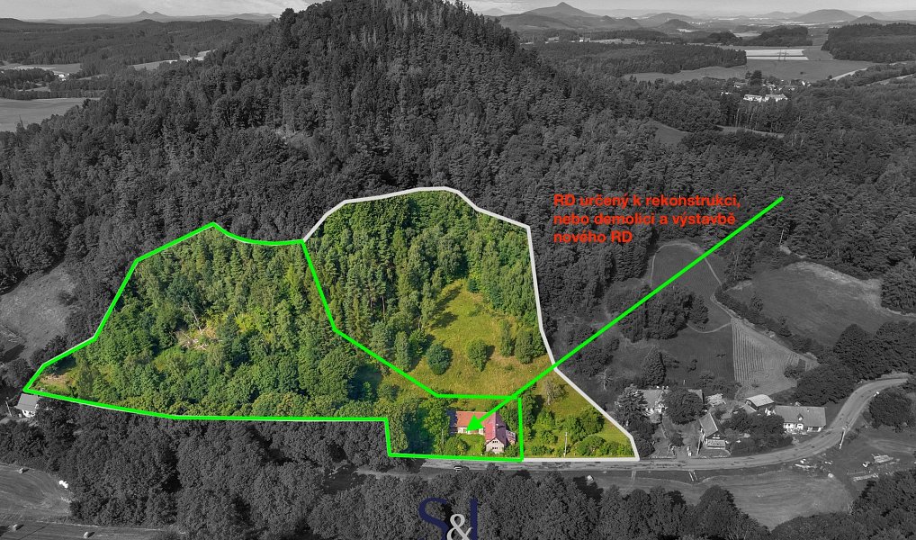 Prodej domu 150 m² s pozemkem 19 100 m², Proseč pod Ještědem – náhled fotky 2