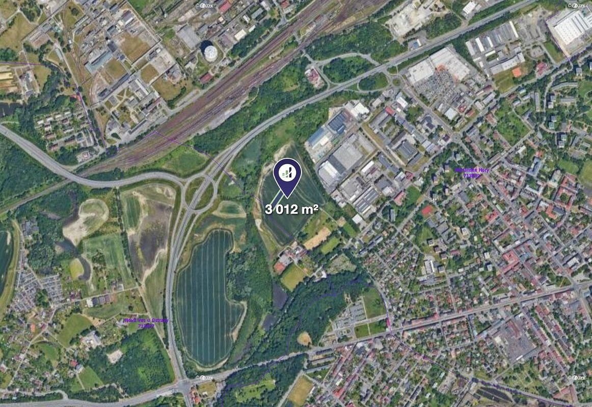 Prodej komerčního pozemku 2 259 m² – fotografie 2