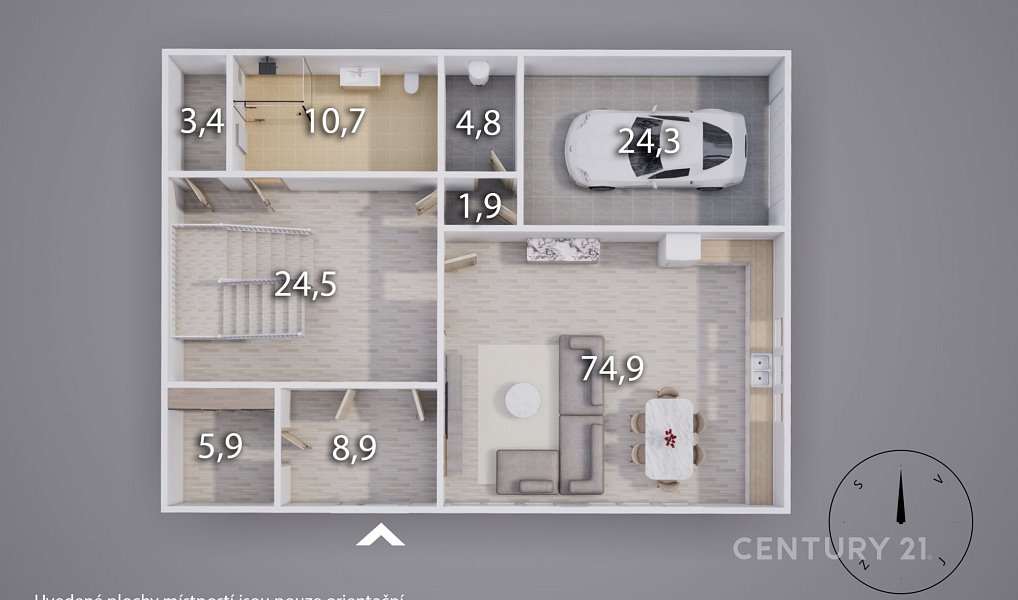 Prodej domu 253 m² s pozemkem 426 m², Rabakov – náhled fotky 31
