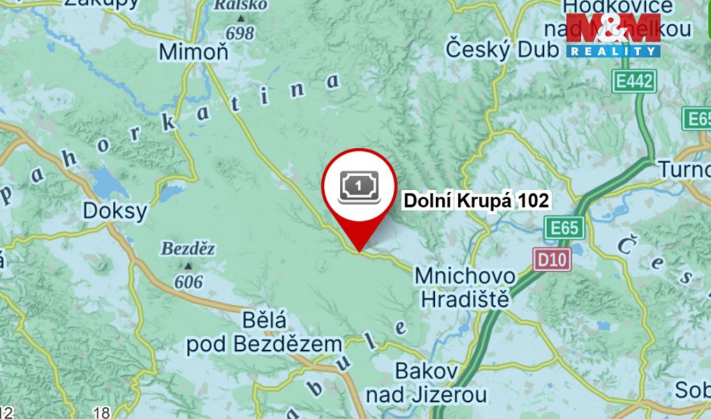 Prodej chaty/chalupy 60 m² s pozemkem 1 488 m², Dolní Krupá – náhled fotky 23