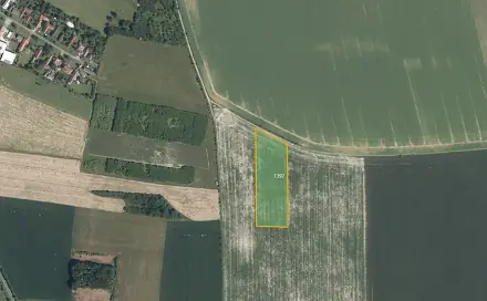 Prodej pole 6 495 m², Velenice, okres Nymburk