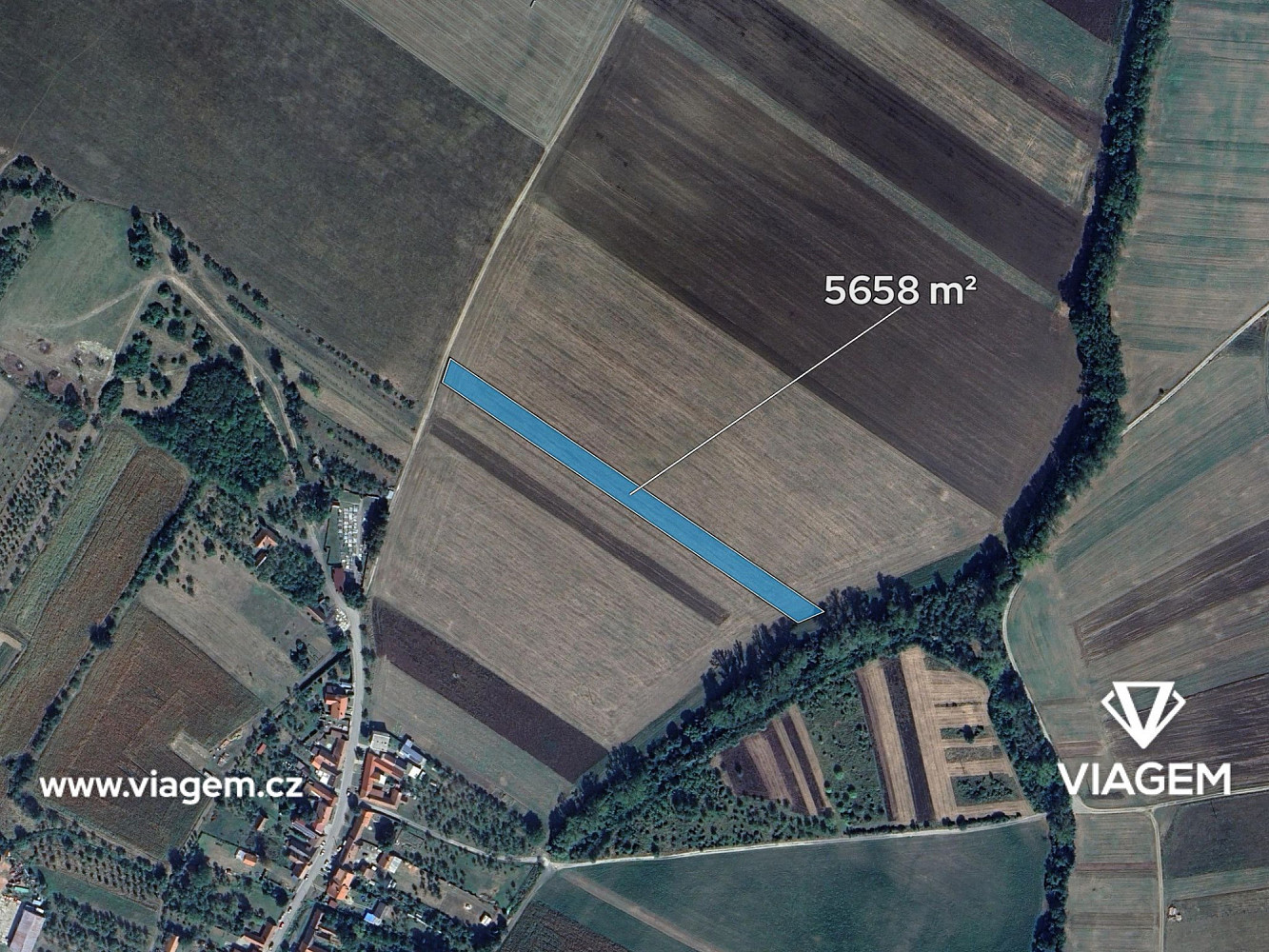 Prodej pole 2 121 m² – fotografie 2