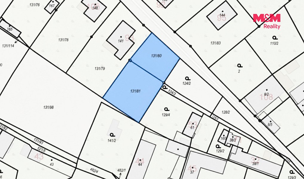 Prodej stavebního pozemku 1 034 m², Borek – náhled fotky 8