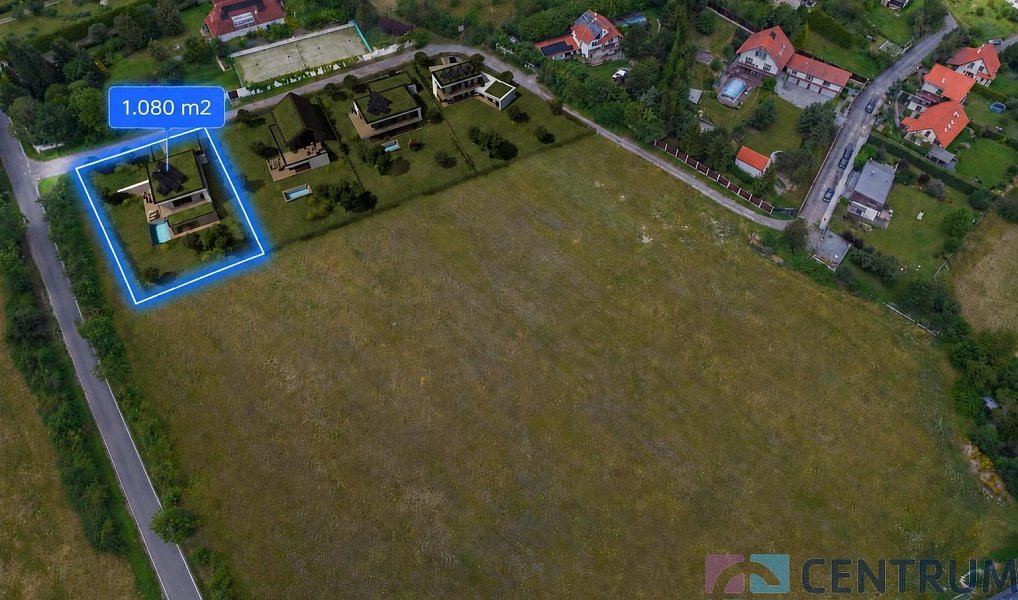 Prodej stavebního pozemku 1 080 m², Černolice – náhled fotky 4
