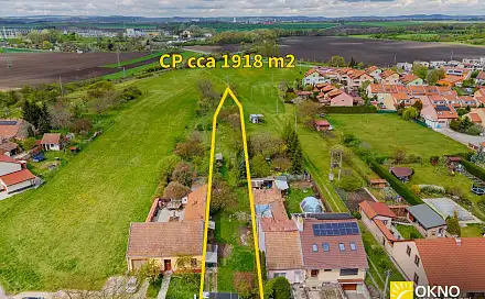 Prodej stavebního pozemku 1 918 m², Sokolnice, okres Brno-venkov