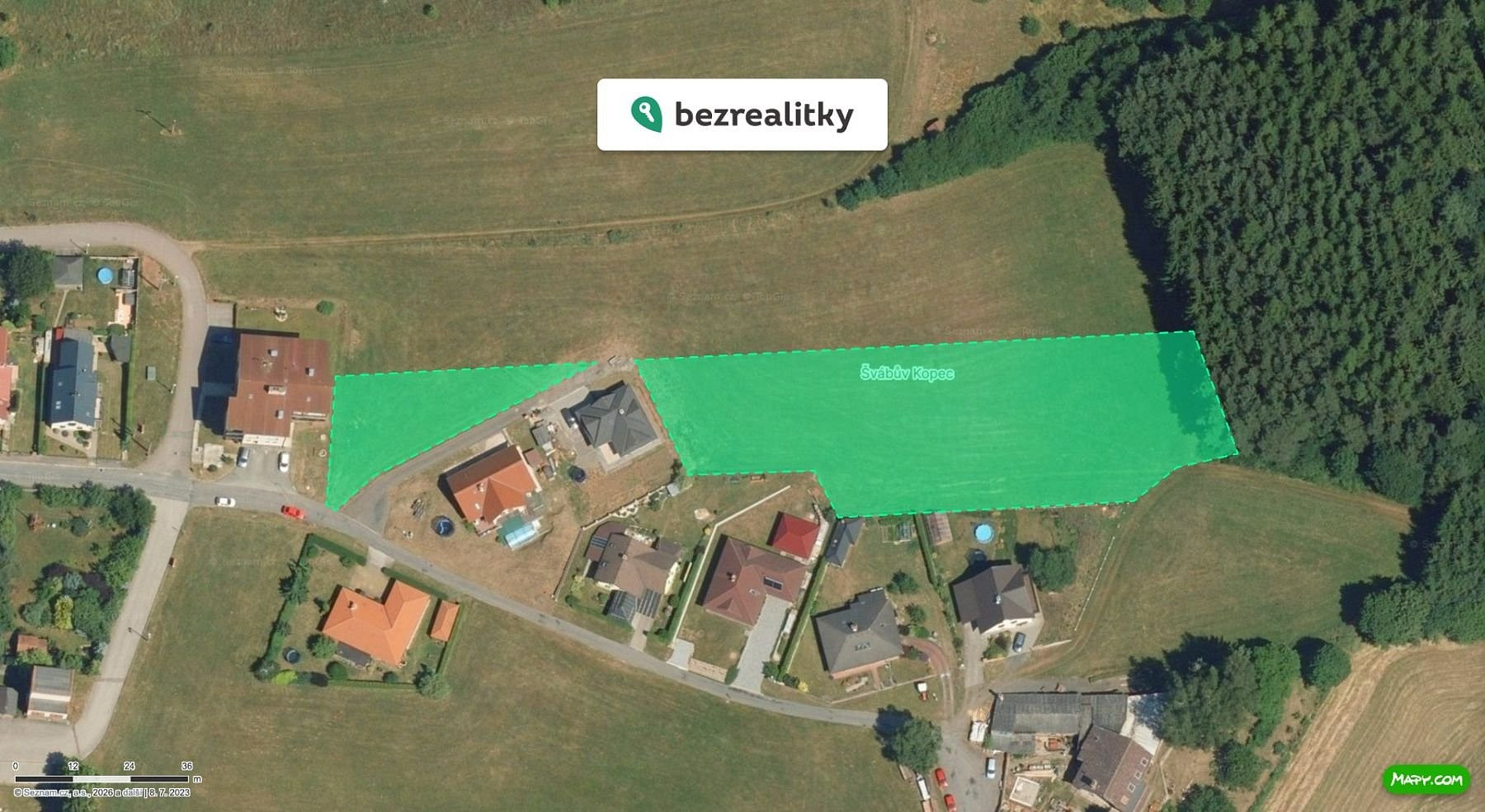 Prodej stavebního pozemku 4 232 m²