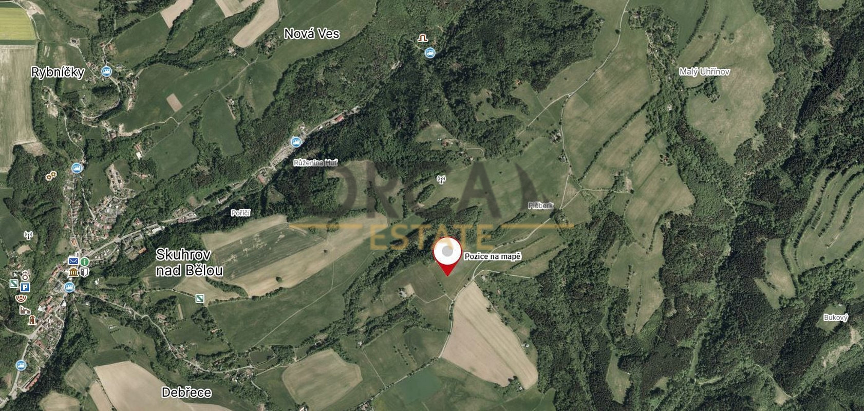 Prodej pozemku 18 135 m² – pohled 2