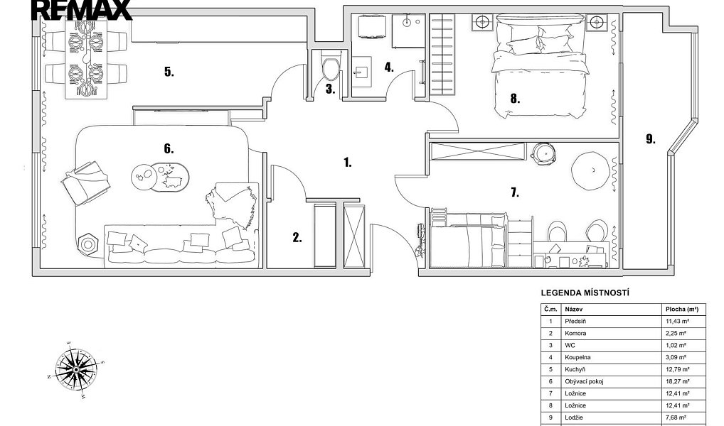 Prodej bytu 3+kk 75 m², Praha – náhled fotky 4
