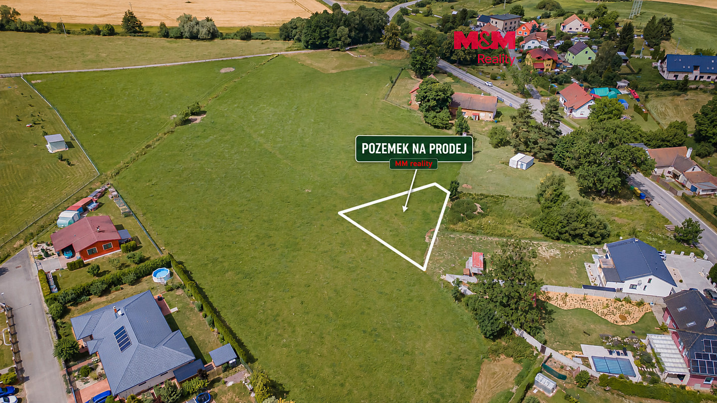 Prodej stavebního pozemku 606 m²