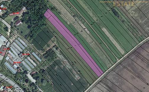 Prodej stavebního pozemku 4 413 m², Vranovice, okres Brno-venkov