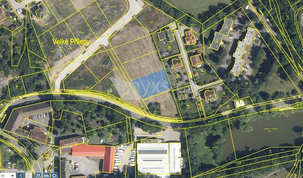 Prodej stavebního pozemku 967 m², Velké Přílepy – náhled fotky 4