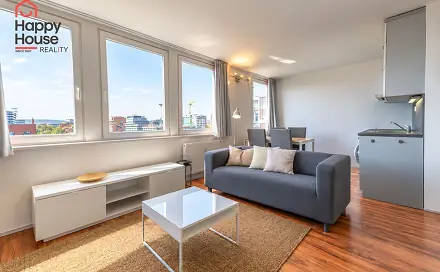 Pronájem bytu 1+kk 37 m², Molákova, Praha 8 - Karlín