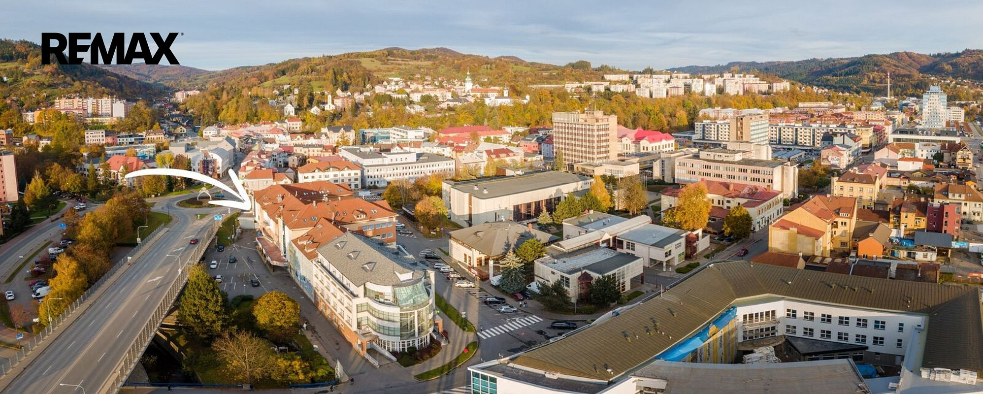 Kancelářské prostory v centru Vsetína vhodné i jako investice