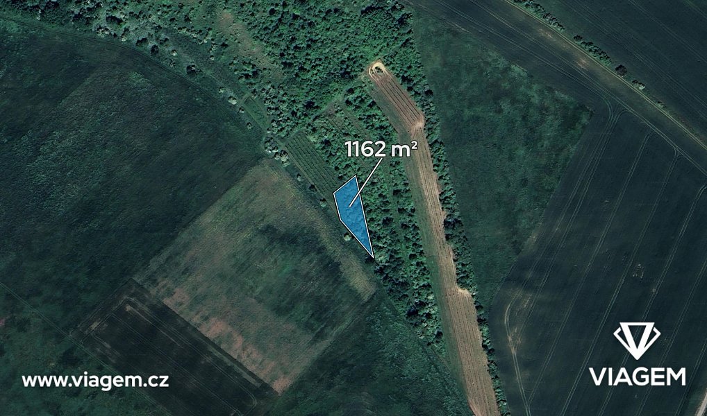 Prodej pole 1 162 m², Velké Němčice – náhled fotky 2