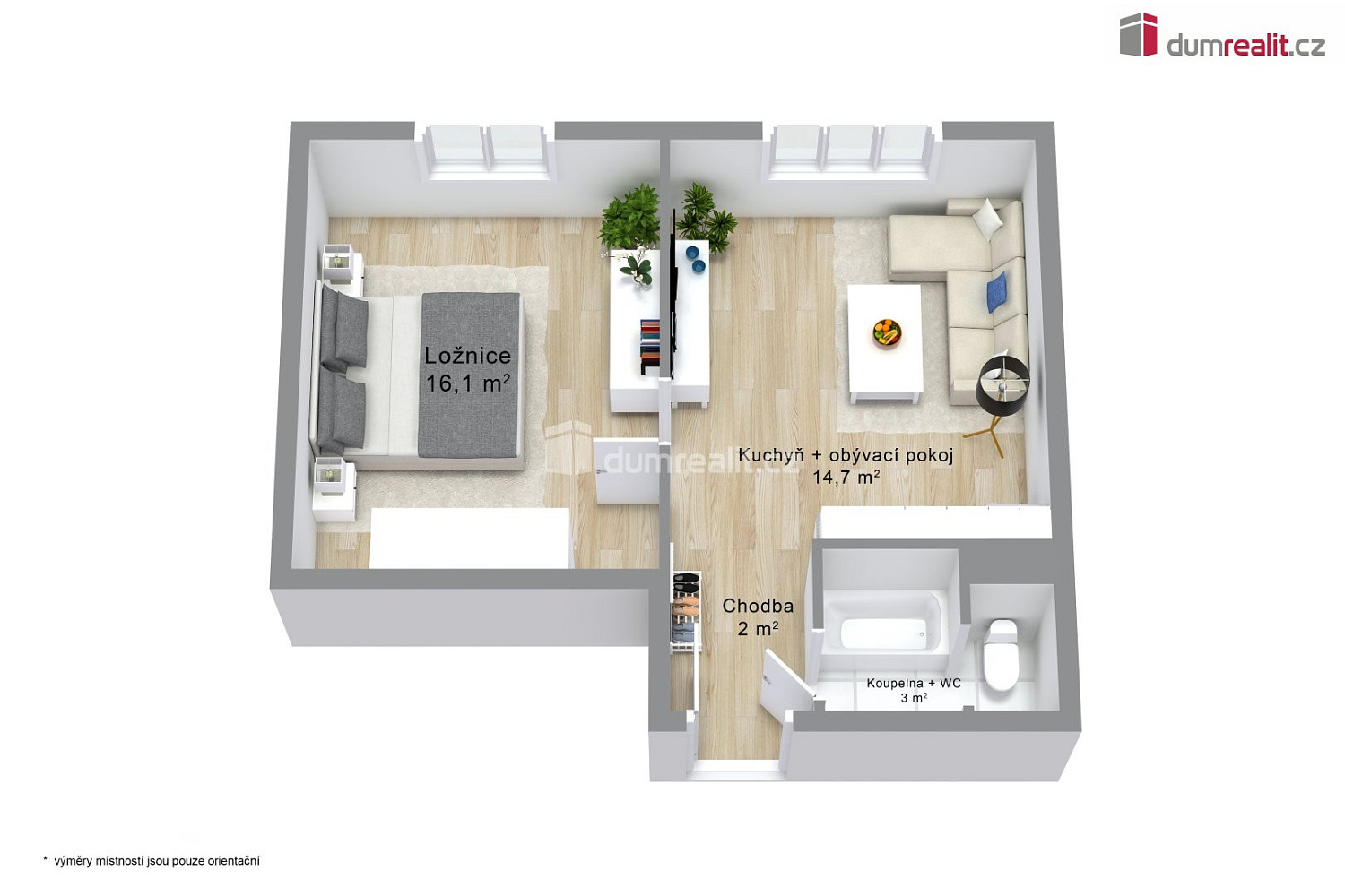 Prodej bytu 1+1 38 m² — photo 5