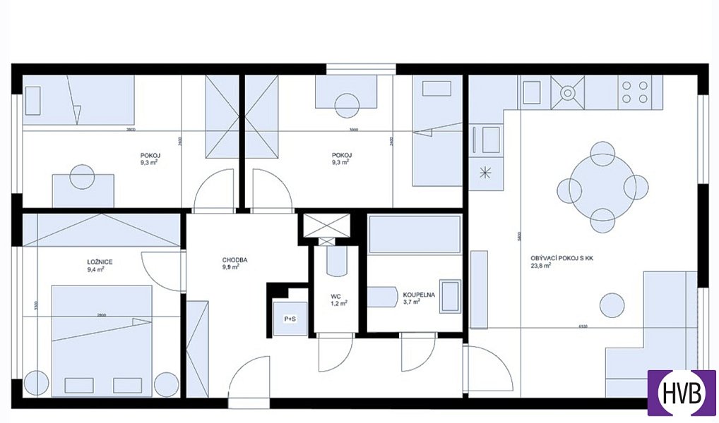 Prodej bytu 4+kk 70 m², Praha – náhled fotky 23
