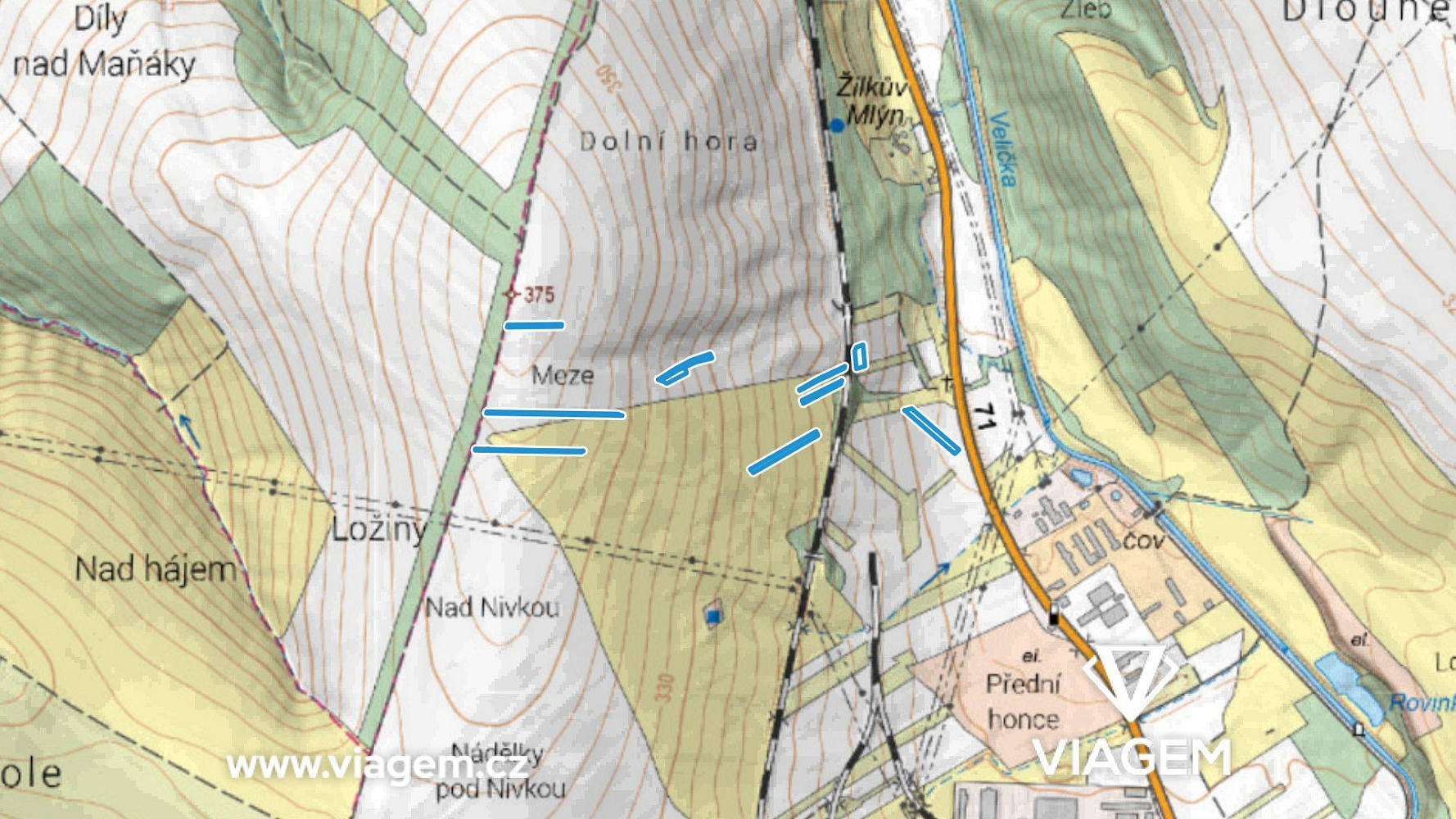 Prodej pole 2 740 m²