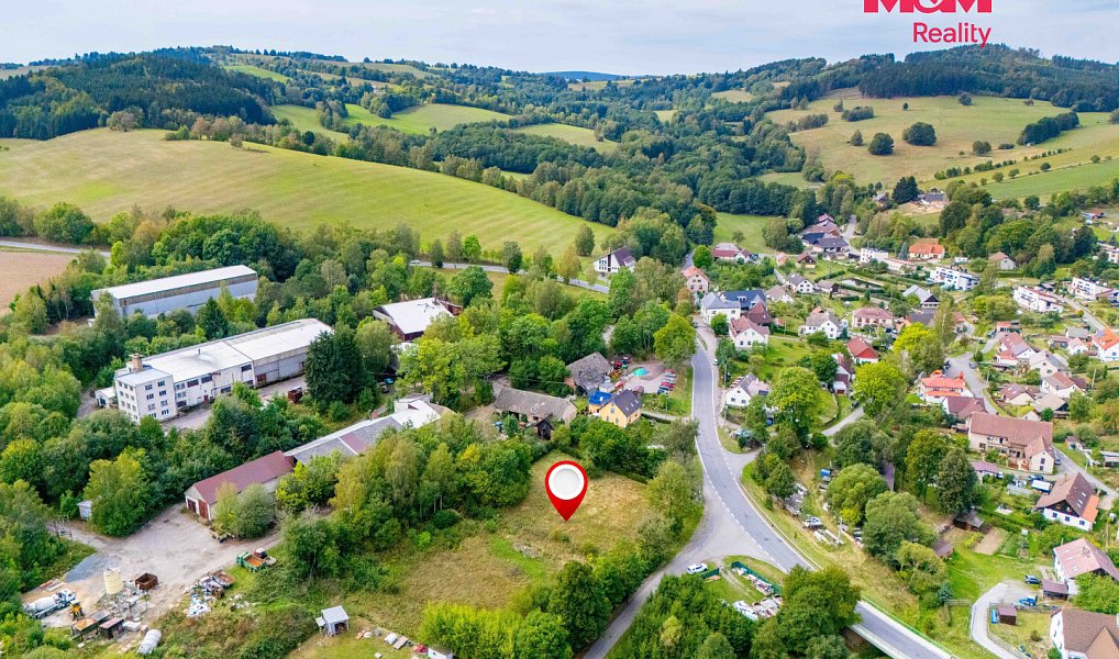 Prodej stavebního pozemku 1 050 m², Věcov – náhled fotky 4