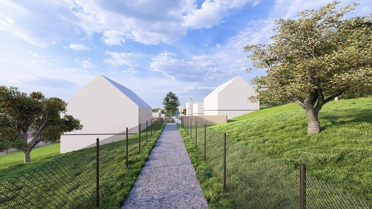 Prodej stavebního pozemku 1 182 m² - Widok 6